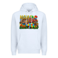 White Mama bear Autism Premium Hoodie - CowGirlArtShop