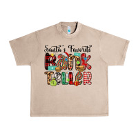 French Oak santa s favorite bank teller Urban Heavy Tee - MaliasSmallBusiness