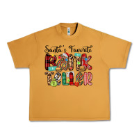 Peanut Butter santa s favorite bank teller Urban Heavy Tee - MaliasSmallBusiness