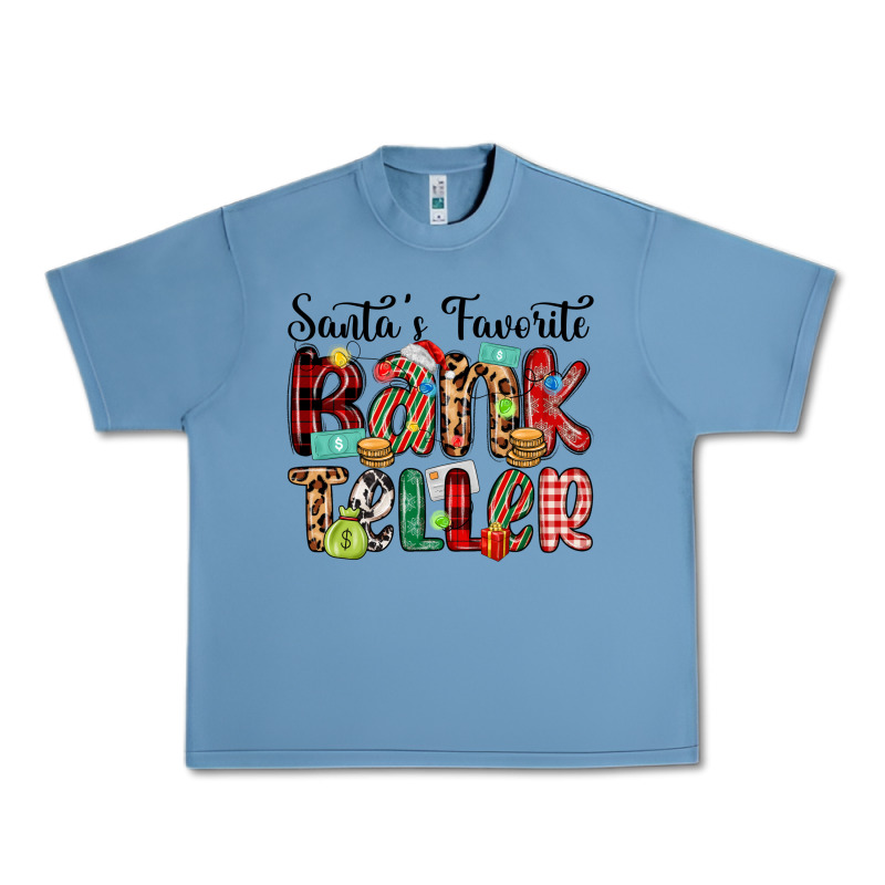 Santa S Favorite Bank Teller Urban Heavy Tee by MaliasSmallBusiness | Teevron