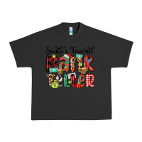Pigment Black santa s favorite bank teller Urban Heavy Tee - MaliasSmallBusiness