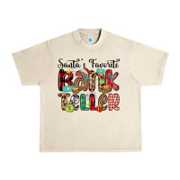 Sandshell santa s favorite bank teller Urban Heavy Tee - MaliasSmallBusiness