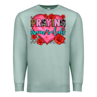 Seafoam praying moms club olivia Premium Sweatshirt - OliviaCreatesArt
