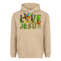 Mushroom Love like Jesus Heavyweight Hoodie - CowGirlArtShop