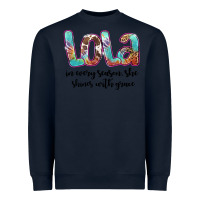 Navy lola Heavyweight Sweatshirt - Artiststas