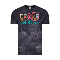 Cloud Black brave and strong Vintage Tee - JahusDesignShop