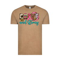 Vintage Coffee brave and strong Vintage Tee - JahusDesignShop
