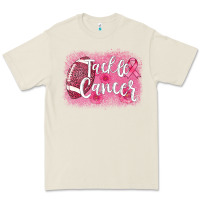 Bone tackle cancer football leopard Premium Tee - AdoDesignShop