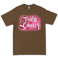 Cacao tackle cancer football leopard Premium Tee - AdoDesignShop