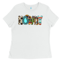 White howdy Ladies Tee - JahusDesignShop