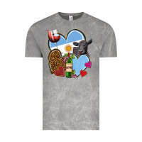 Cloud Rock Argentina hearts Vintage Tee - NancyCooperArtShop