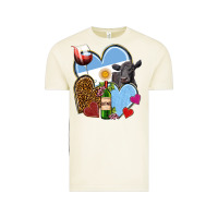 Vintage Arctic Argentina hearts Vintage Tee - NancyCooperArtShop