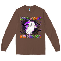 Chestnut spook around and find out Long Sleeve Tee - LillyAllenDesigns
