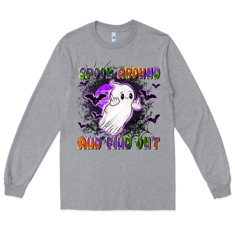 Spook Around And Find Out Long Sleeve Tee by LillyAllenDesigns | Teevron