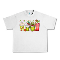 Lunar Rock Christmas characters coffee cups Urban Heavy Tee - MaliasSmallBusiness