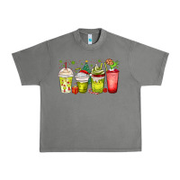 Tornado Christmas characters coffee cups Urban Heavy Tee - MaliasSmallBusiness