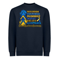 Navy down syndrome awareness Heavyweight Sweatshirt - Artiststas