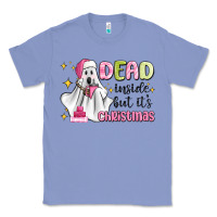 Colony Blue dead inside but it's christmas Classic Tee - MaliasSmallBusiness