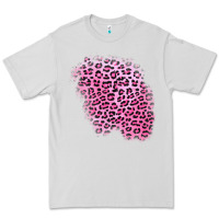 Pink Leopard Patch Premium Tee | Teevron