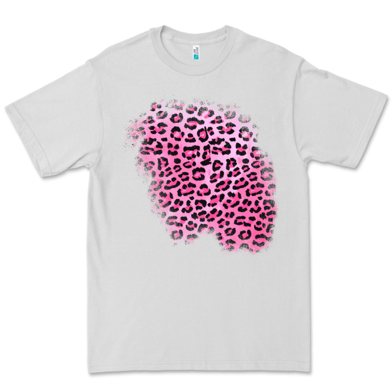Pink Leopard Patch Premium Tee by AdoDesignShop | Teevron