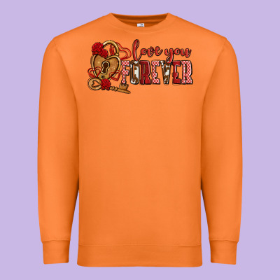 Love You Forever Olivia Premium Sweatshirt Designed By Oliviacreatesart