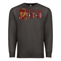Smoke love you forever olivia Premium Sweatshirt - OliviaCreatesArt