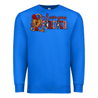 True Royal love you forever olivia Premium Sweatshirt - OliviaCreatesArt