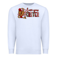 White love you forever olivia Premium Sweatshirt - OliviaCreatesArt