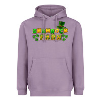 Lavender St. Patrick's Shamrock farm Heavyweight Hoodie - CowGirlArtShop