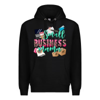Black Small Business Mama Premium Hoodie - CowGirlArtShop