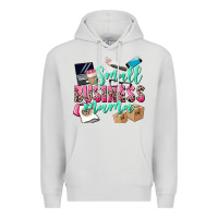 Dove Grey Small Business Mama Premium Hoodie - CowGirlArtShop