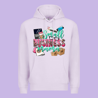 Small Business Mama Premium Hoodie Designed By Cowgirlartshop