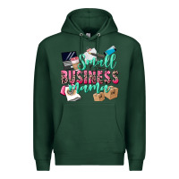 Sports Green Small Business Mama Premium Hoodie - CowGirlArtShop
