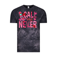 Cloud Black call me never Vintage Tee - NancyCooperArtShop