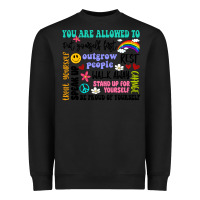 Black you are allowed to Heavyweight Sweatshirt - Artiststas