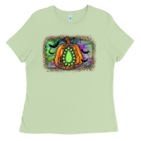 Matcha halloween gemstone background Ladies Tee - JahusDesignShop