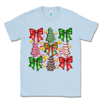 Dusty Blue festive holiday decor Classic Tee - CowhideDigitalArt