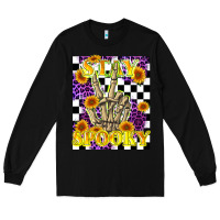 Black stay skeleton hand spooky Long Sleeve Tee - LillyAllenDesigns