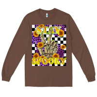 Chestnut stay skeleton hand spooky Long Sleeve Tee - LillyAllenDesigns