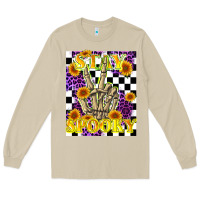 Mushroom stay skeleton hand spooky Long Sleeve Tee - LillyAllenDesigns