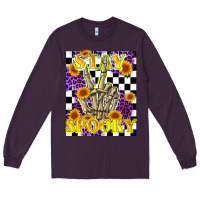 Plum stay skeleton hand spooky Long Sleeve Tee - LillyAllenDesigns