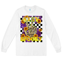 White stay skeleton hand spooky Long Sleeve Tee - LillyAllenDesigns