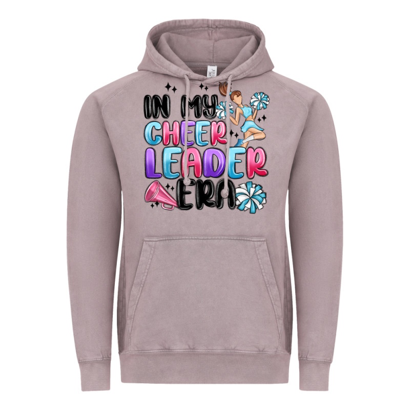 In My Cheer Leader Era Vintage Hoodie by MaliasSmallBusiness | Teevron