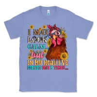 Colony Blue i may look calm but in my head i pecked you three Classic Tee - NancyCooperArtShop