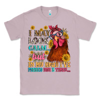 Lilac i may look calm but in my head i pecked you three Classic Tee - NancyCooperArtShop