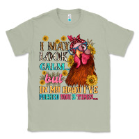 Matcha i may look calm but in my head i pecked you three Classic Tee - NancyCooperArtShop