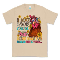 Mushroom i may look calm but in my head i pecked you three Classic Tee - NancyCooperArtShop