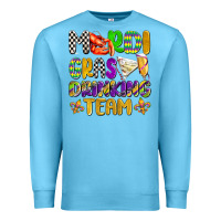 Ocean Blue mardi gras drinking team with glasses olivia Premium Sweatshirt - OliviaCreatesArt