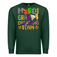 Sports Green mardi gras drinking team with glasses olivia Premium Sweatshirt - OliviaCreatesArt
