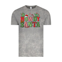 Cloud Rock howdy santa Vintage Tee - MaliasSmallBusiness